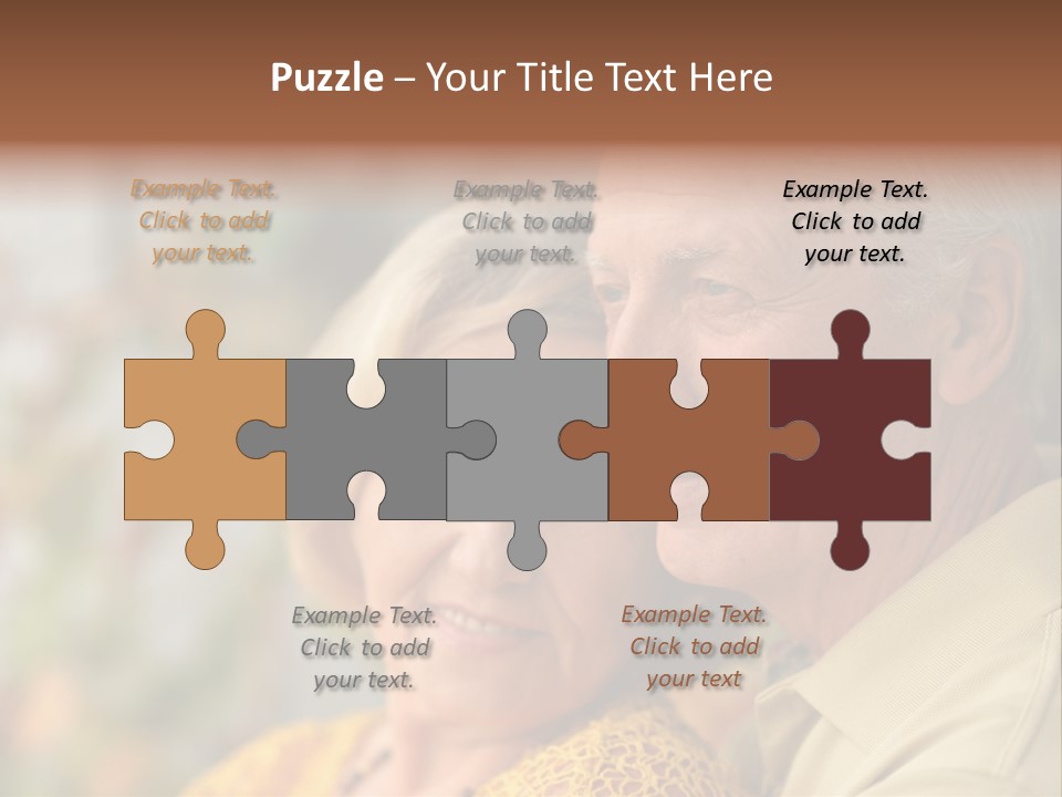 Aged Pensioner Elderly PowerPoint Template