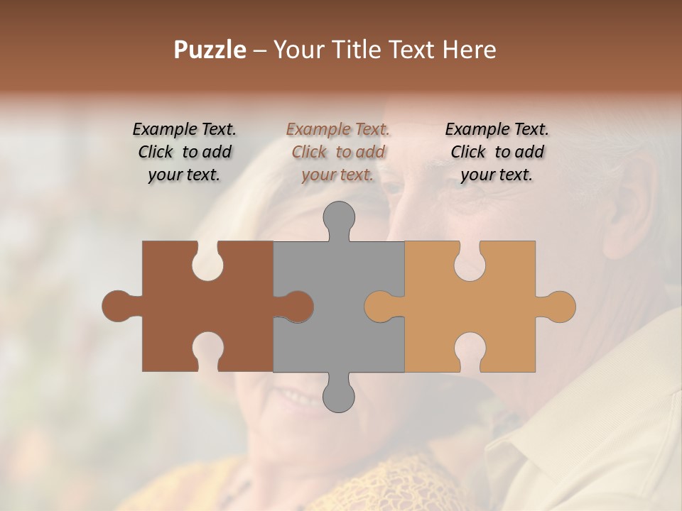 Aged Pensioner Elderly PowerPoint Template