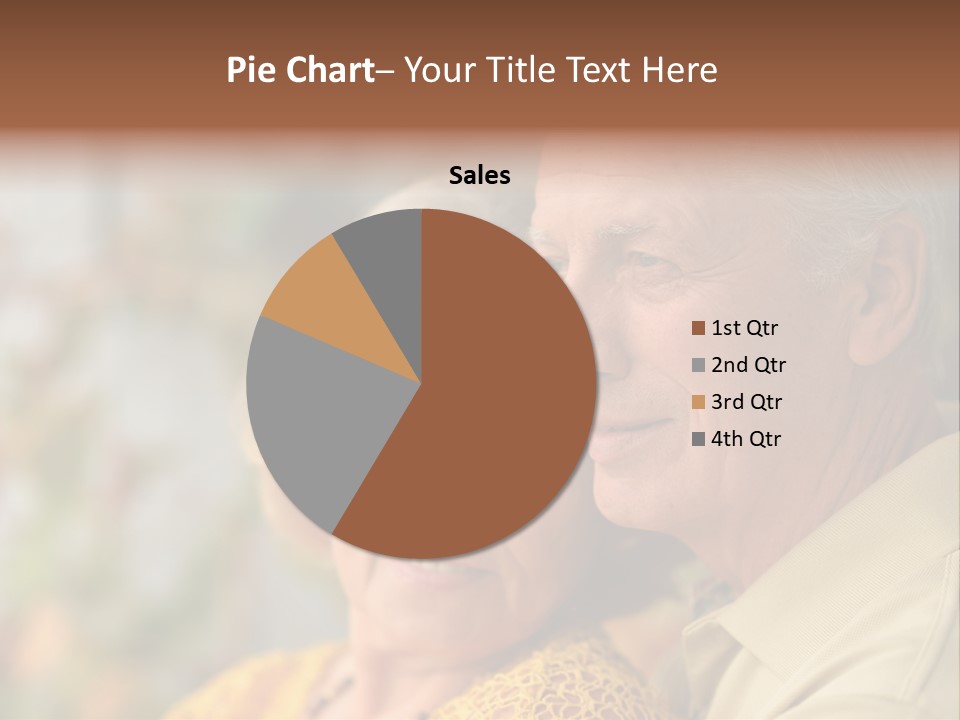 Aged Pensioner Elderly PowerPoint Template