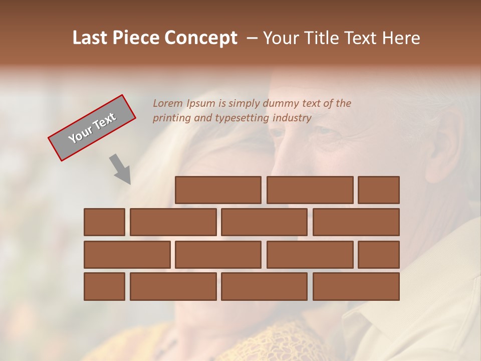 Aged Pensioner Elderly PowerPoint Template