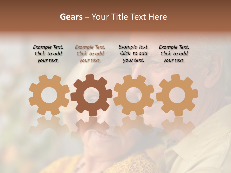 Aged Pensioner Elderly PowerPoint Template