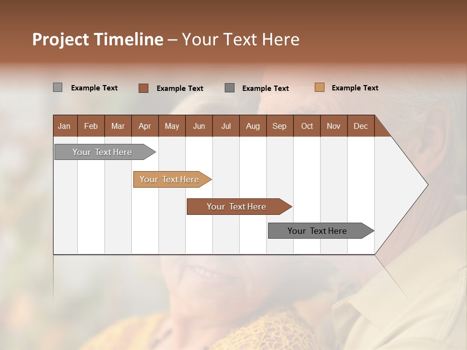 Aged Pensioner Elderly PowerPoint Template