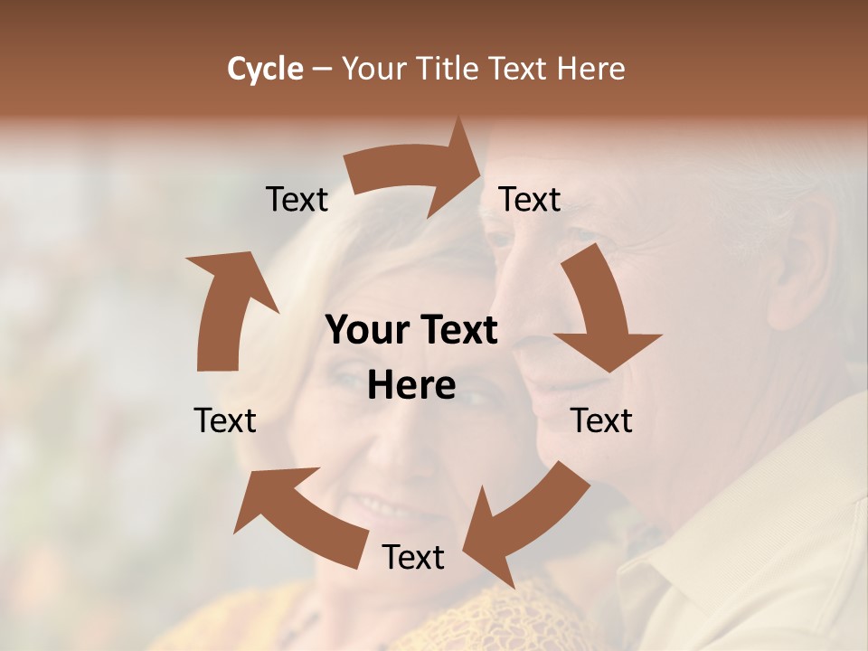 Aged Pensioner Elderly PowerPoint Template