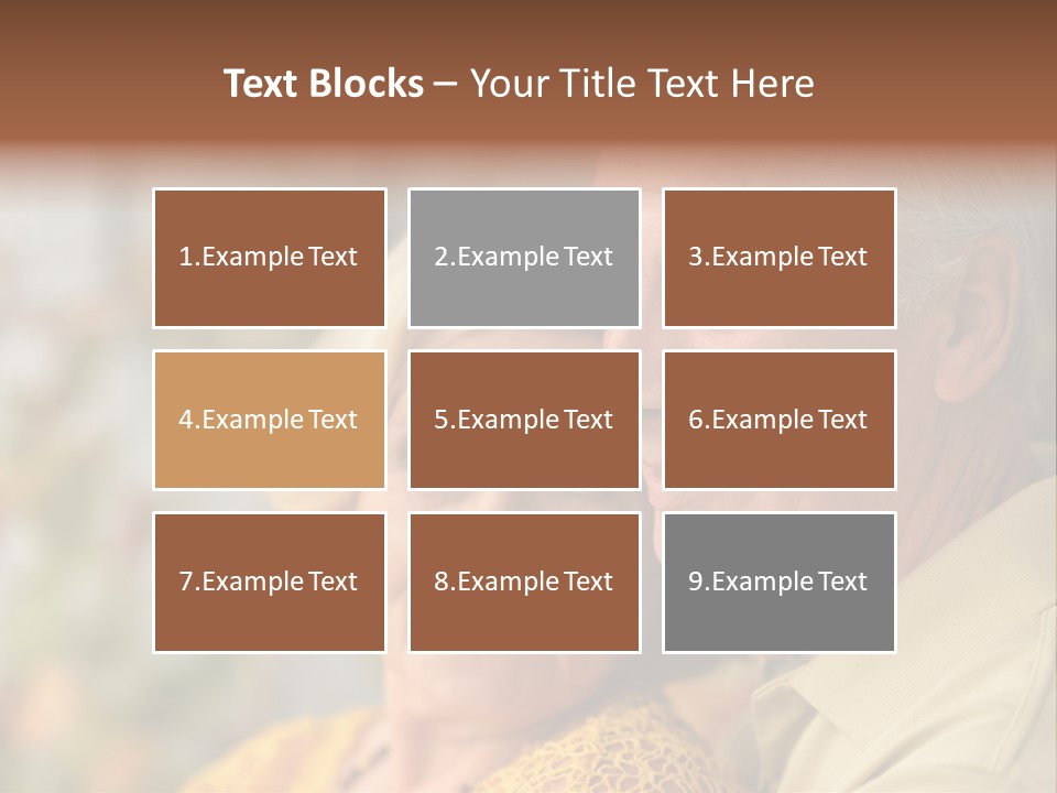 Aged Pensioner Elderly PowerPoint Template