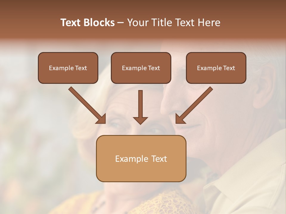 Aged Pensioner Elderly PowerPoint Template