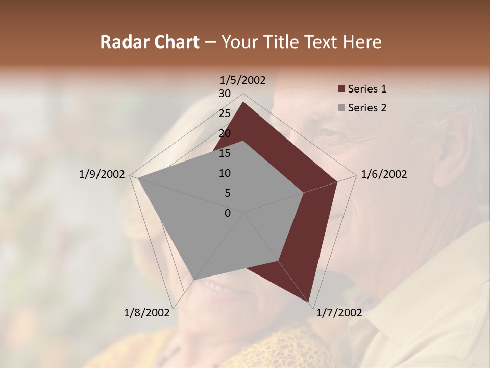 Aged Pensioner Elderly PowerPoint Template