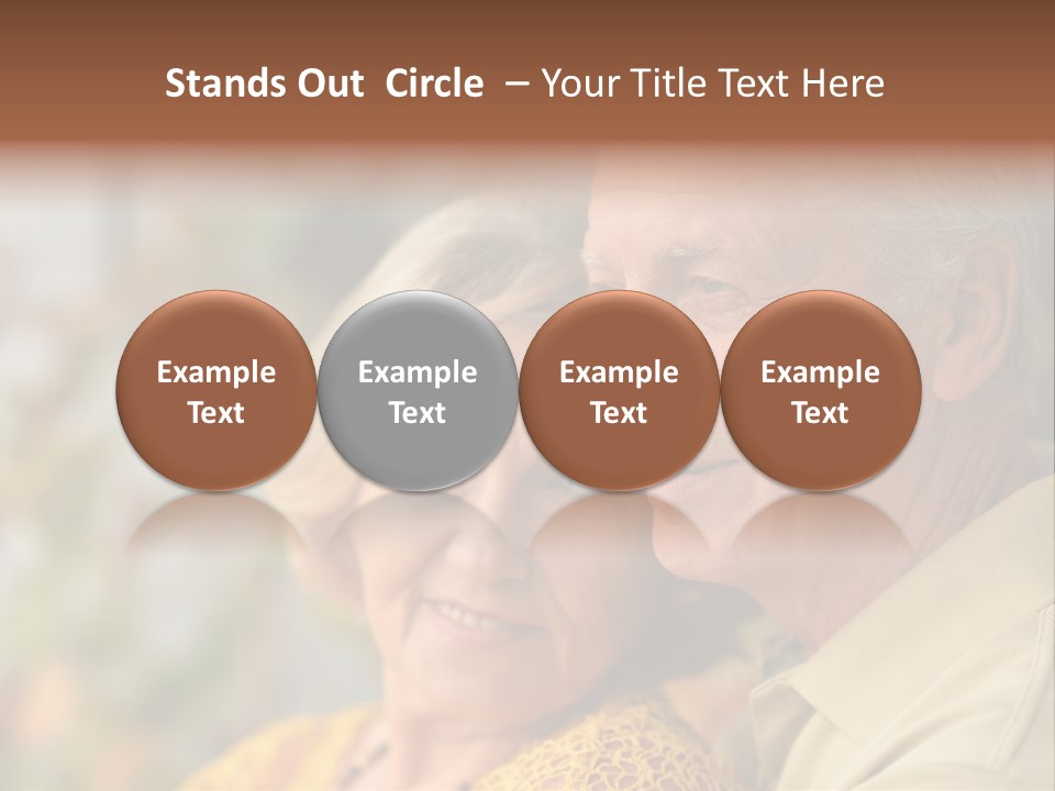 Aged Pensioner Elderly PowerPoint Template