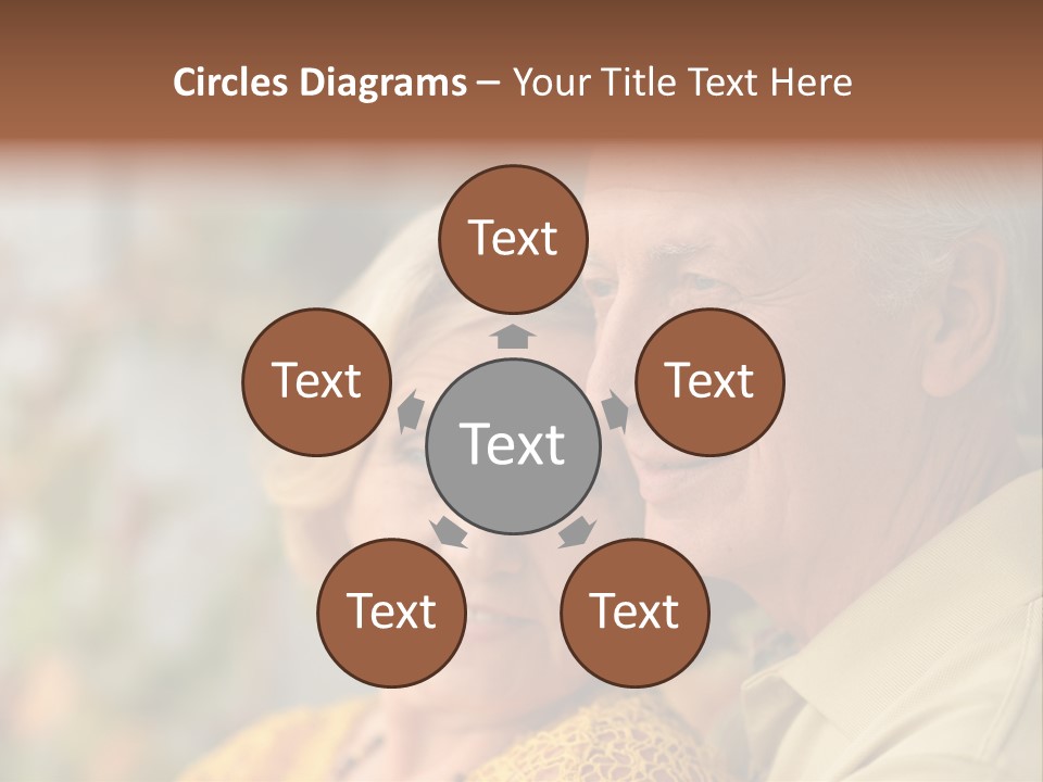 Aged Pensioner Elderly PowerPoint Template