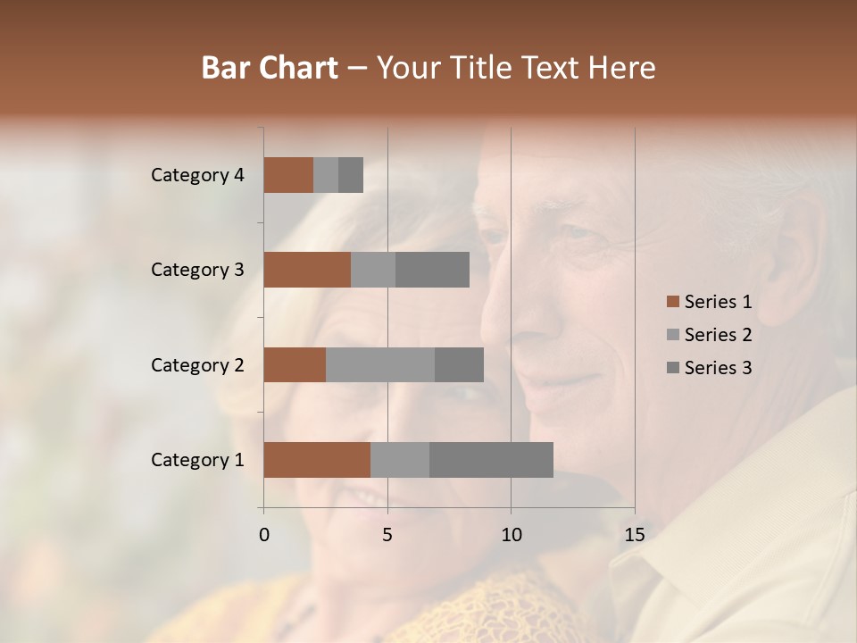 Aged Pensioner Elderly PowerPoint Template
