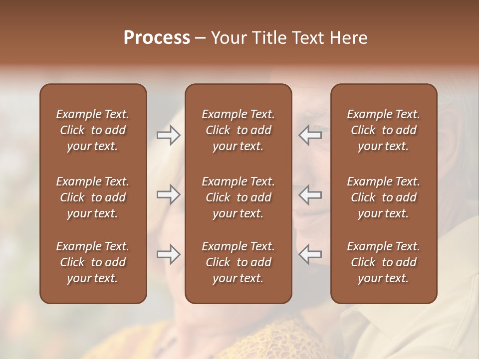 Aged Pensioner Elderly PowerPoint Template