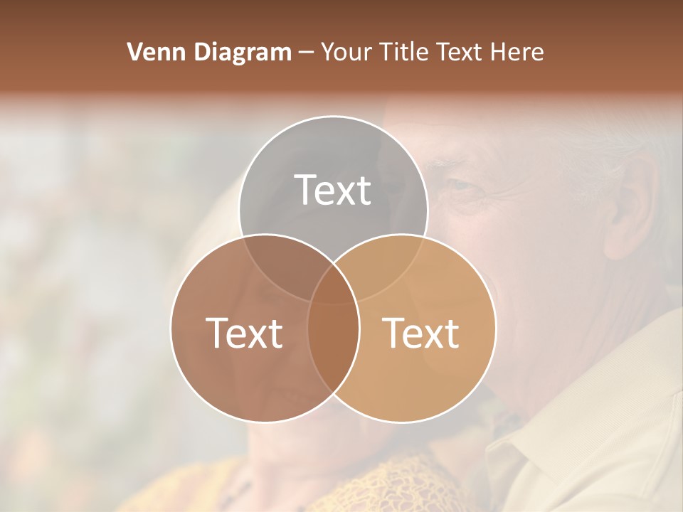 Aged Pensioner Elderly PowerPoint Template