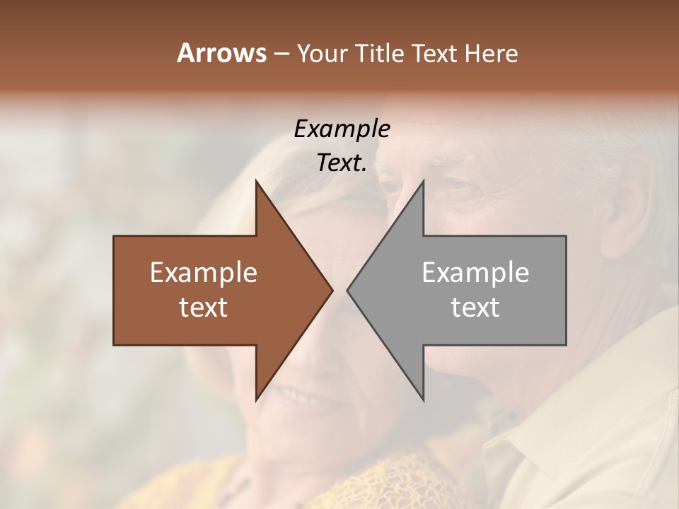 Aged Pensioner Elderly PowerPoint Template