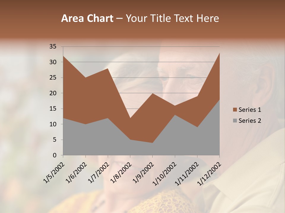 Aged Pensioner Elderly PowerPoint Template