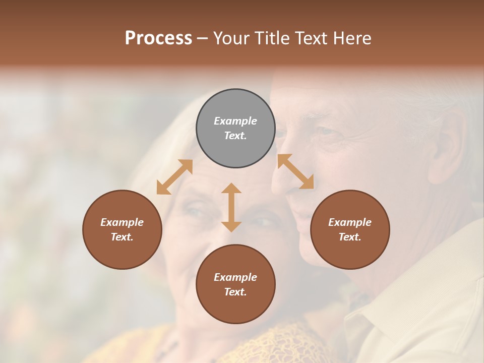 Aged Pensioner Elderly PowerPoint Template