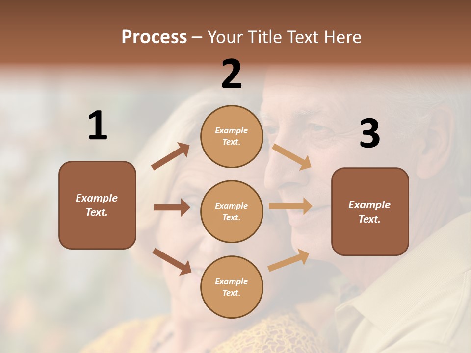 Aged Pensioner Elderly PowerPoint Template