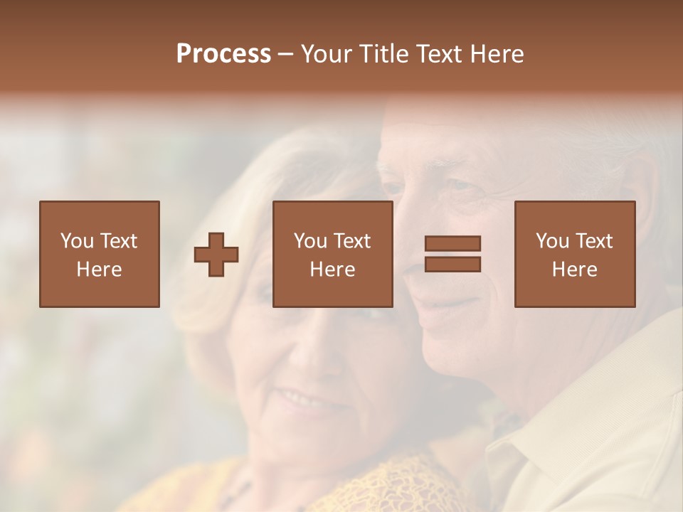 Aged Pensioner Elderly PowerPoint Template