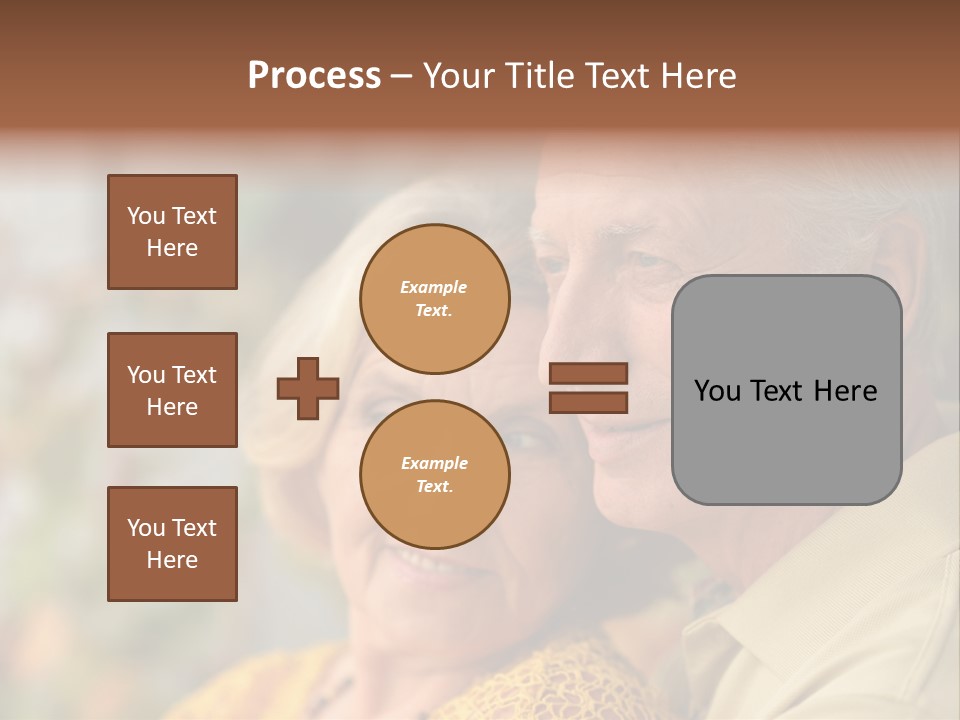 Aged Pensioner Elderly PowerPoint Template