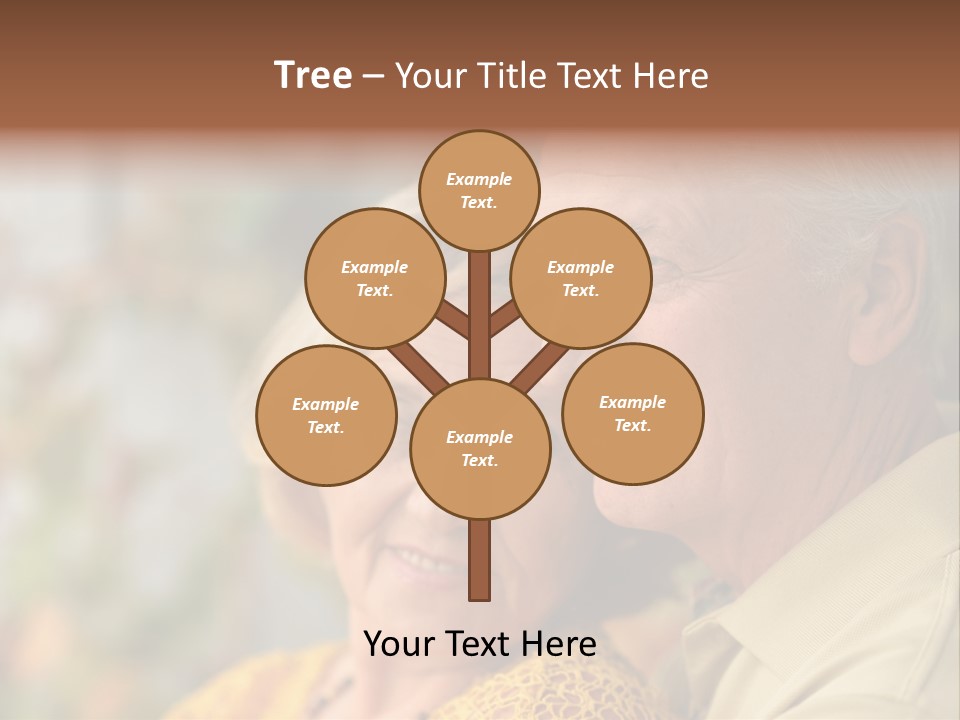 Aged Pensioner Elderly PowerPoint Template