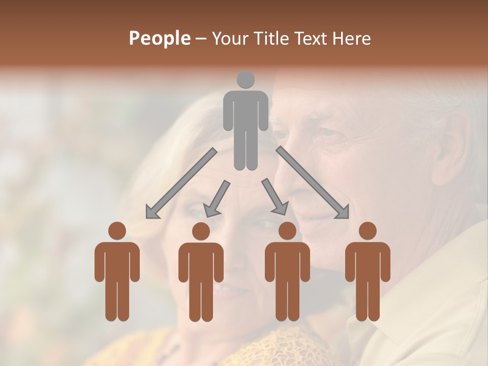 Aged Pensioner Elderly PowerPoint Template