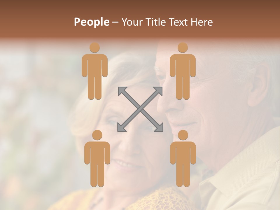 Aged Pensioner Elderly PowerPoint Template