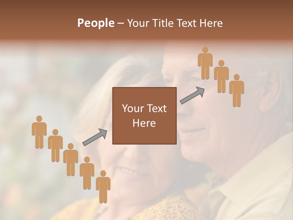 Aged Pensioner Elderly PowerPoint Template