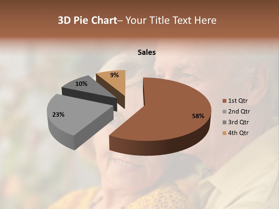 Aged Pensioner Elderly PowerPoint Template