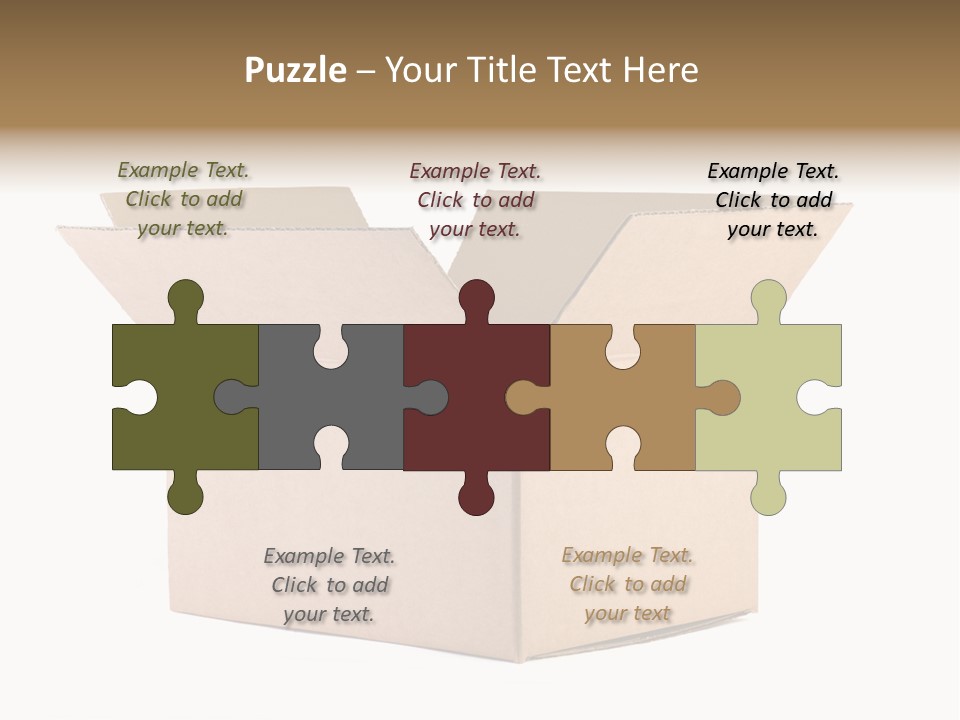 Equipment Blank Isolated PowerPoint Template