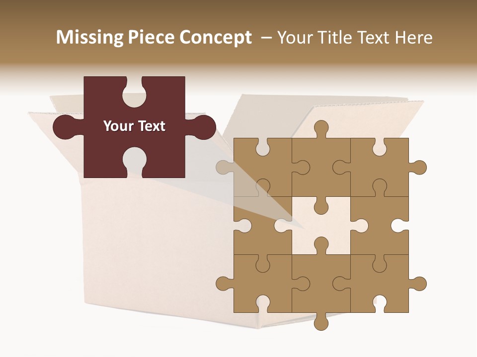 Equipment Blank Isolated PowerPoint Template