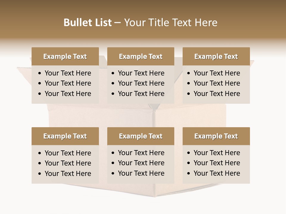 Equipment Blank Isolated PowerPoint Template