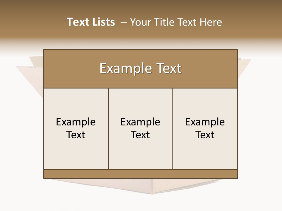 Equipment Blank Isolated PowerPoint Template