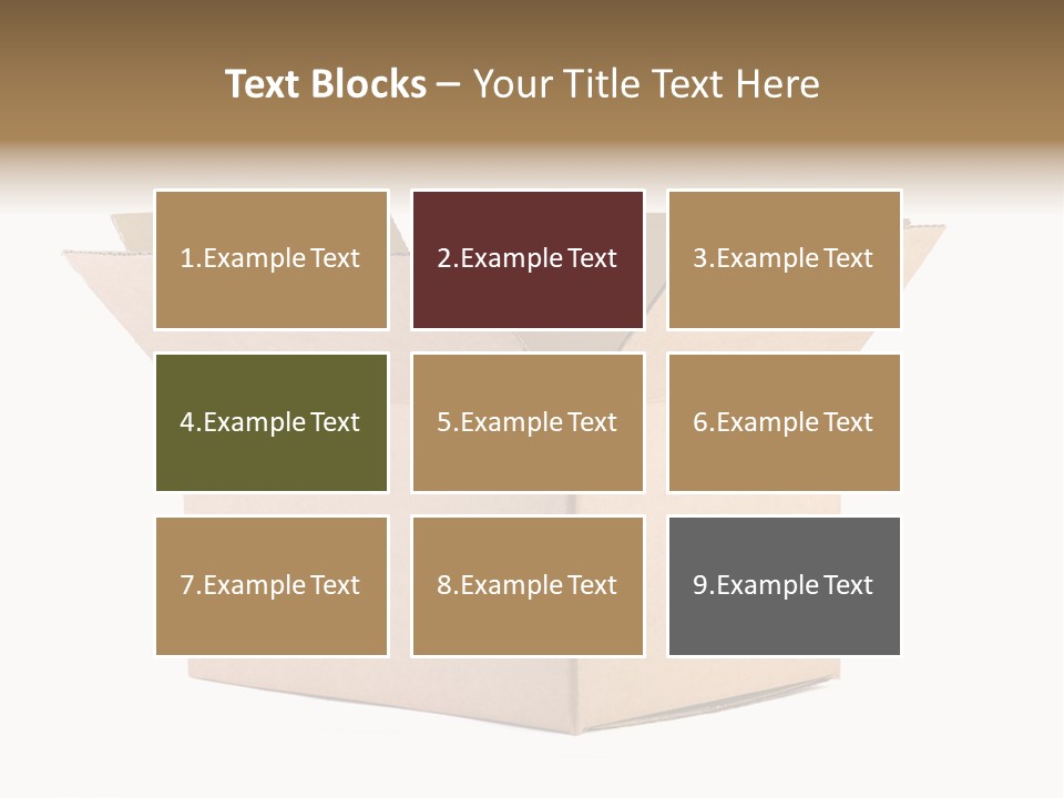 Equipment Blank Isolated PowerPoint Template