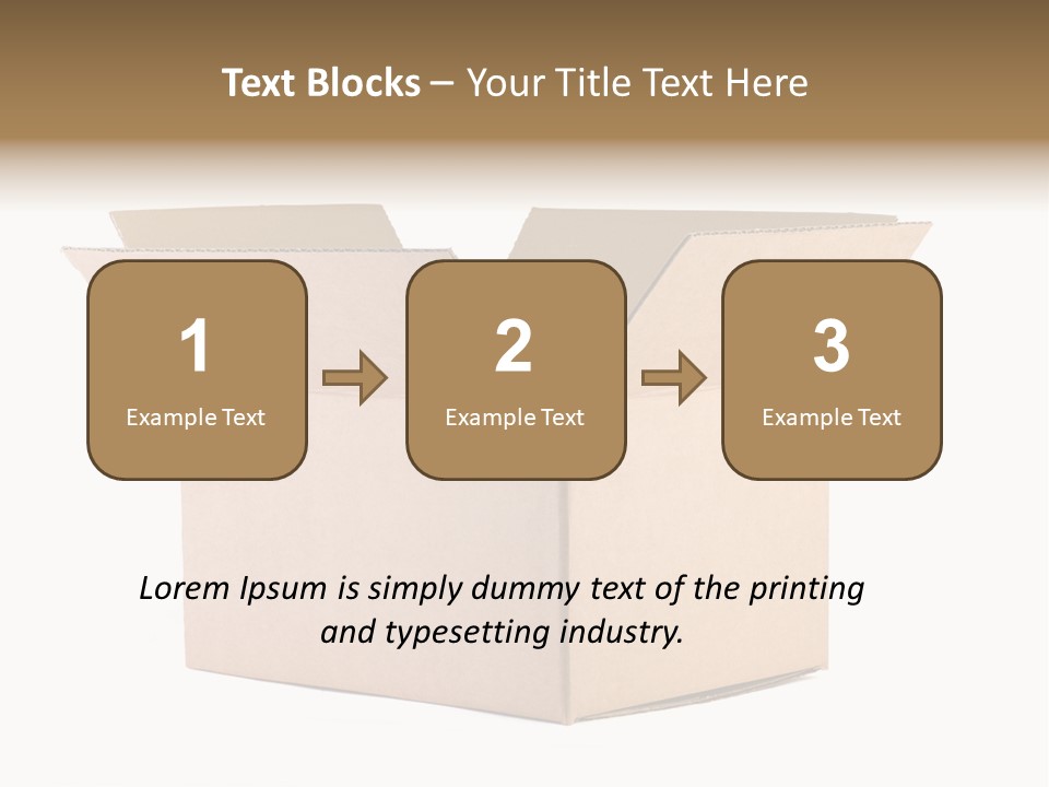 Equipment Blank Isolated PowerPoint Template