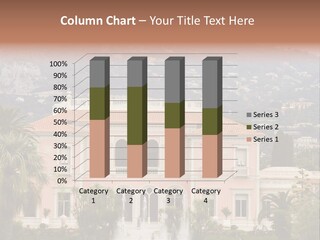 Steps Front Palm PowerPoint Template