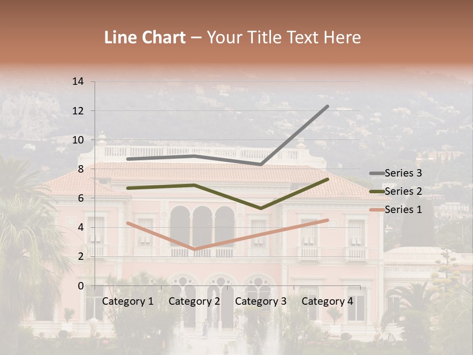 Steps Front Palm PowerPoint Template