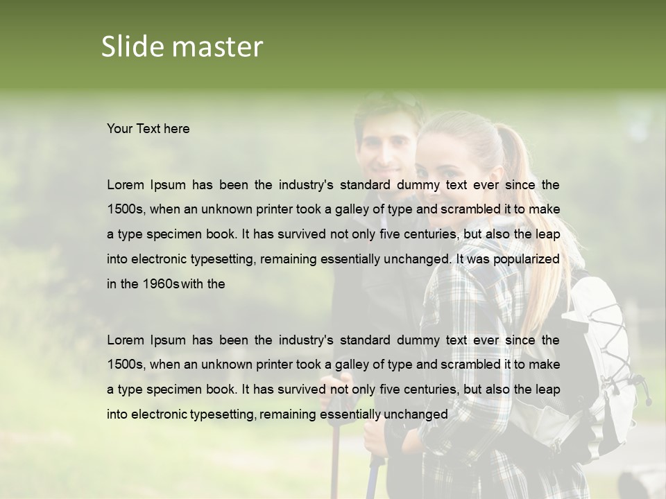 Well Being  Carefree PowerPoint Template