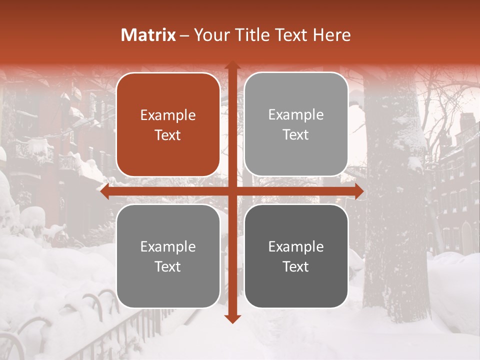 Neighborhood City Old PowerPoint Template