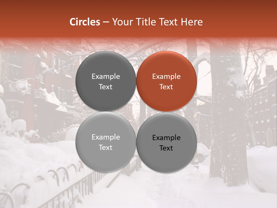 Neighborhood City Old PowerPoint Template