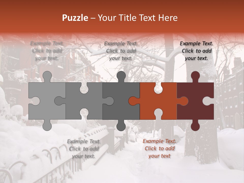 Neighborhood City Old PowerPoint Template