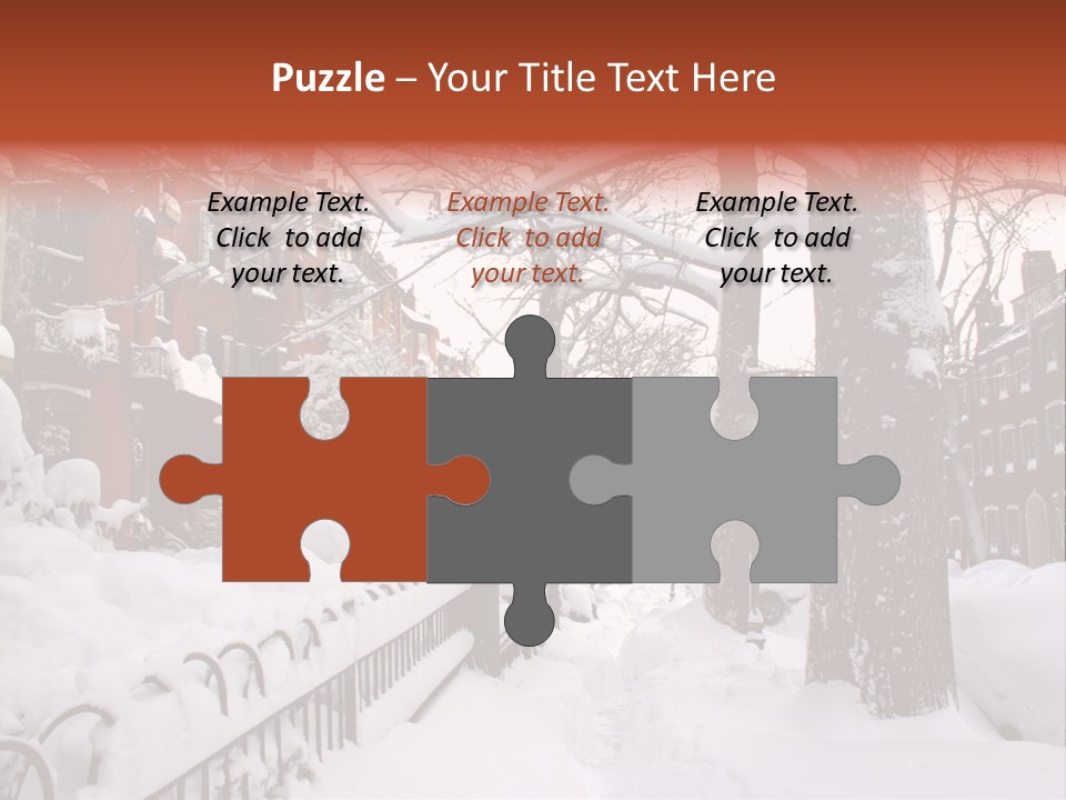 Neighborhood City Old PowerPoint Template