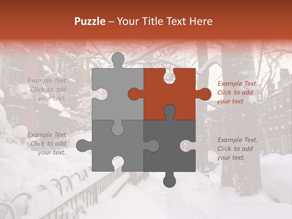 Neighborhood City Old PowerPoint Template