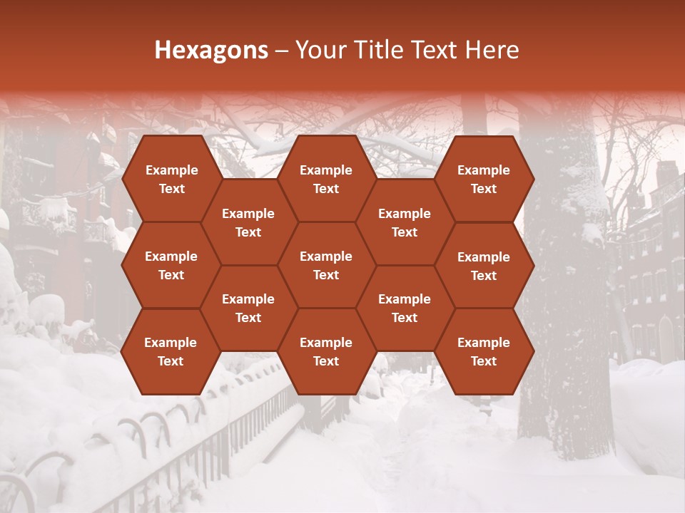 Neighborhood City Old PowerPoint Template