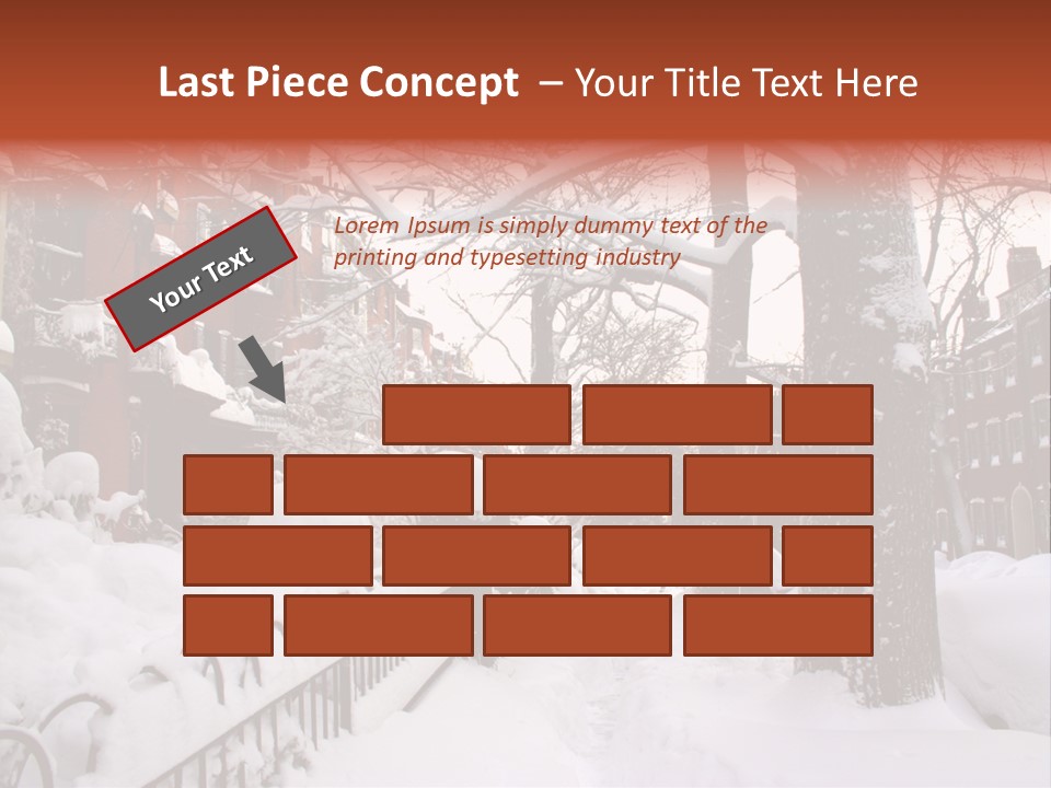 Neighborhood City Old PowerPoint Template