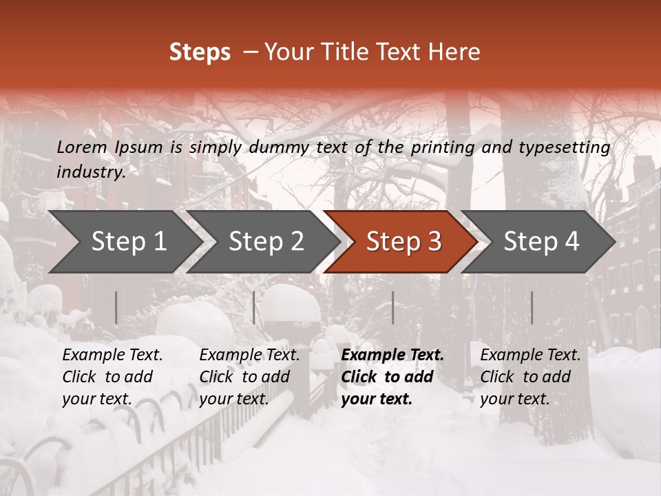 Neighborhood City Old PowerPoint Template