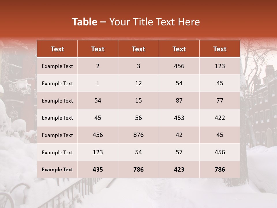 Neighborhood City Old PowerPoint Template