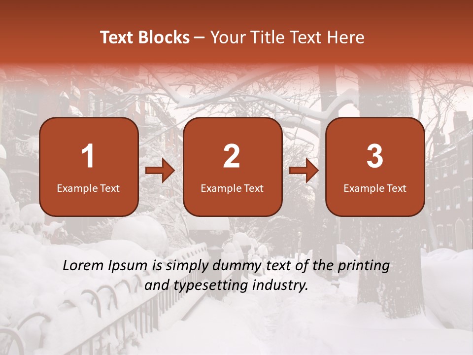Neighborhood City Old PowerPoint Template