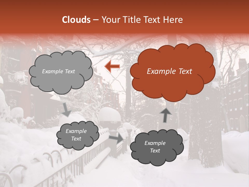 Neighborhood City Old PowerPoint Template
