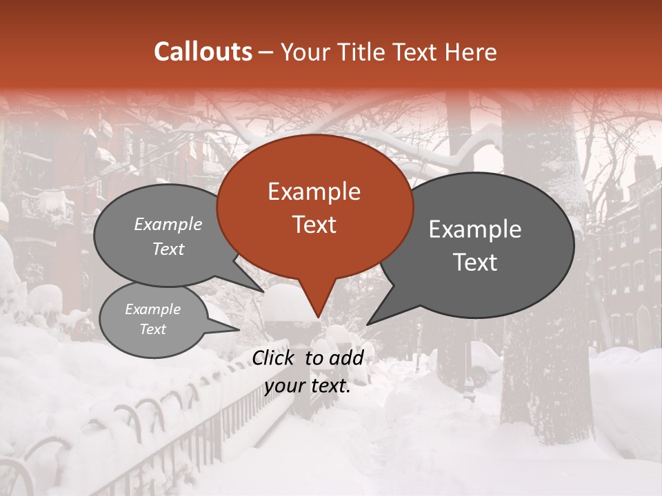 Neighborhood City Old PowerPoint Template