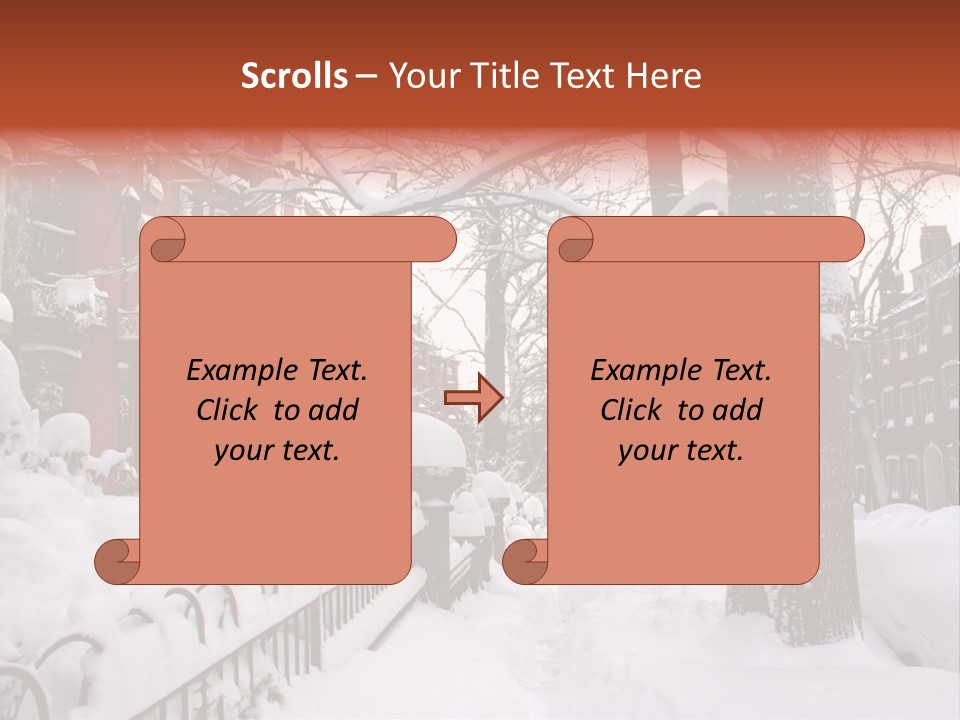 Neighborhood City Old PowerPoint Template