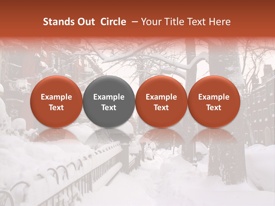 Neighborhood City Old PowerPoint Template