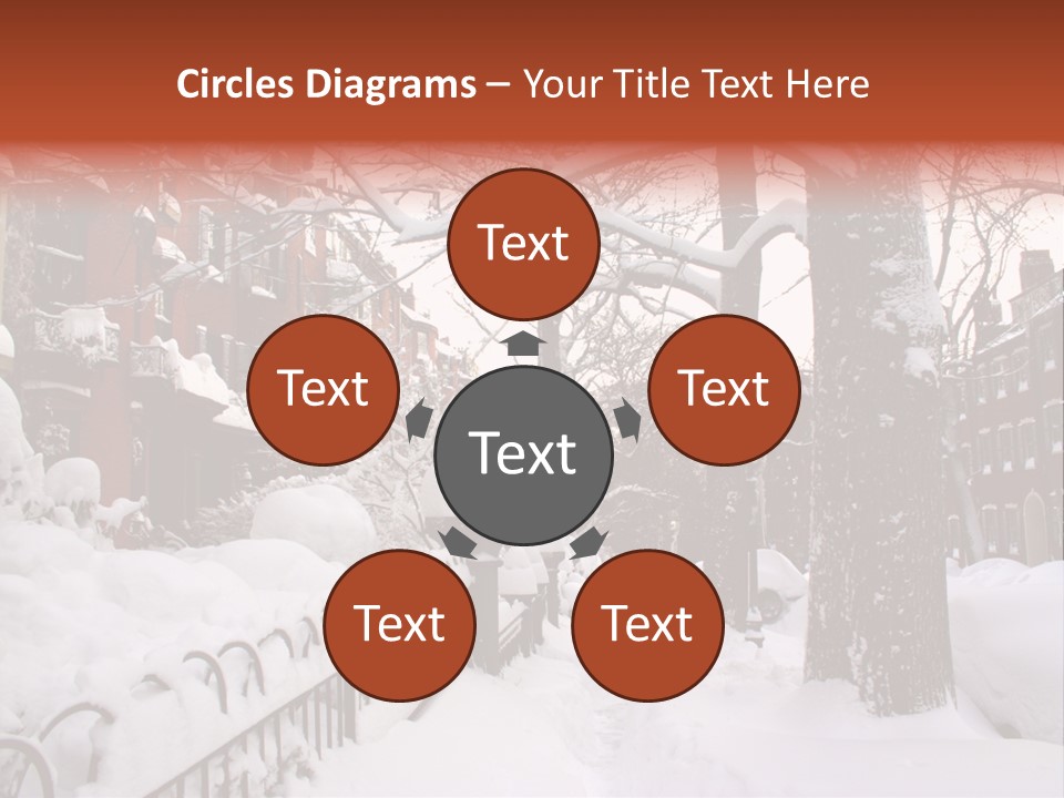 Neighborhood City Old PowerPoint Template